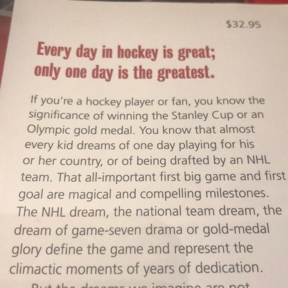 🍒3/30$.Hockey Night in Canada: My Greatest Day. - Picture 2 of 2